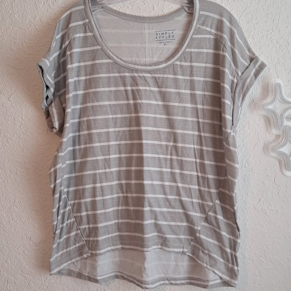 Women's Striped Crew Shirt
